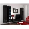 Cama Witryna VIGO '180' 180/40/30 czarny/czarny połysk