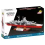 Zestaw konstrukcyjny Cobi pancernik Tirpitz model z 593 elementami, w skali i z funkcjami ekspozycyjnymi