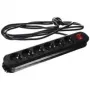 Listwa zasilająca Bachmann SMART 6x Schuko H05VV-F 3G 1,50 mm² 16 A / 3680 W 3 m