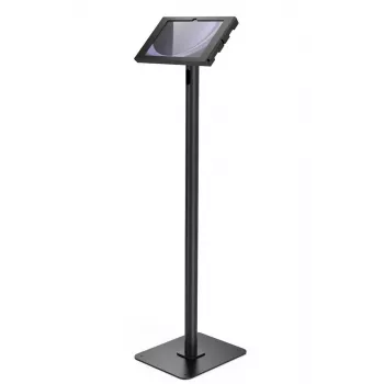 Compulocks - Ständer-Kit - freiliegende Front-/Rückkamera und Sensoren - für Tablett - verriegelbar - hochwertiges Aluminium - Schwarz - Bodenaufstell