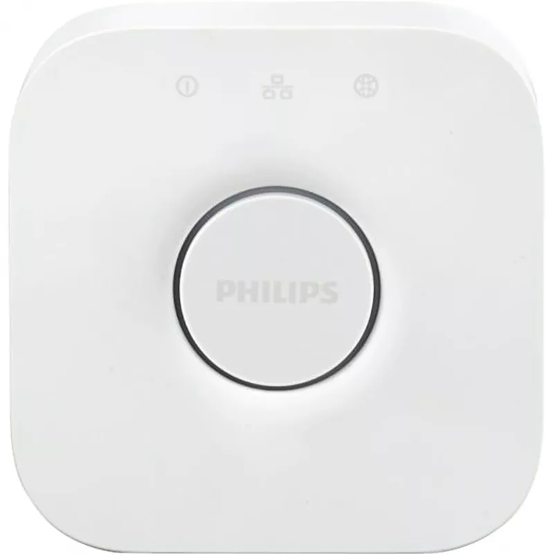 Zestaw dwóch lamp LED GU10 z mostkiem Hue Bridge – Philips Hue biały Ambiance, zamiennik 35 W