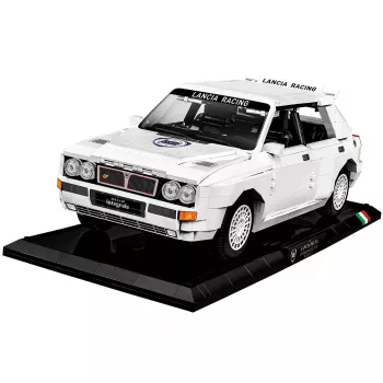 Zabawka konstrukcyjna w skali 1:12 Cobi Lancia Delta HF Integrale EVO Executive Edition, zestaw modelarski