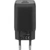 Goobay 64753 Charger for Mobile Devices Headphones - Smartphone - Tablet Czarny AC Fast Charging do użytku wewnętrznego (64753)