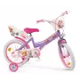 Rower dziecięcy 16 Paw Patrol fioletowy 1680 dla dziewczynki TOIMSA
