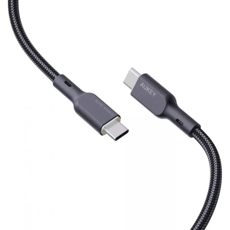 AUKEY CB-KCC101 Kabel nylonowy USB C - USB C 1m
