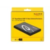 Obudowa HDD/SSD DeLOCK 42610 – zewnętrzna obudowa na dysk SATA 2,5 cala HDD/SSD