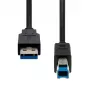 Kabel USB 3.2 Gen1 A na B ProXtend USB3AB-005, 5 m, USB Typu-A na USB Typu-B, USB 3.2 Gen1