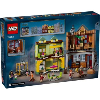 LEGO Harry Potter 76452 Quidditch Supplies Ice Cream Parlour zestaw mini-budowli, 795 elementów, 6 minifigurek, wiek 8+