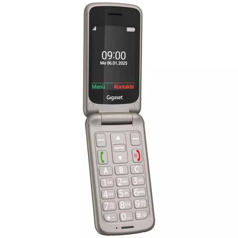 Telefon Senior Gigaset GL595 2.8 cala 0.3 MP Szary