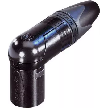 Neutrik Wtyk XLR, kątowy Liczba biegunów: 5 Czarny NC5MRX-B 1 szt. (NC5MRX-B)