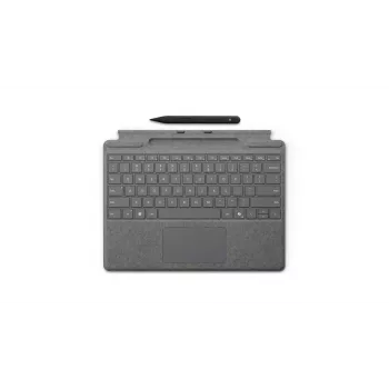 Microsoft Surface Pro klawiatura z piórem cienki, QWERTY angielski, platynowy