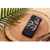 Etui na smartfona man and wood dla iPhone 11 Pro Max — wzór lamparta w czerni
