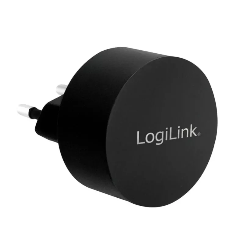 Adapter do gniazdka USB LogiLink PA0218 2 porty USB do szybkiego ładowania 10,5 W