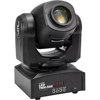 Moving-head spot EUROLITE TMH-S60 60W LED — moving head spot light, 60 W LED