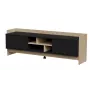 Cama RTV PORTO 2D Szafka 150x38x50 dąb/czarny