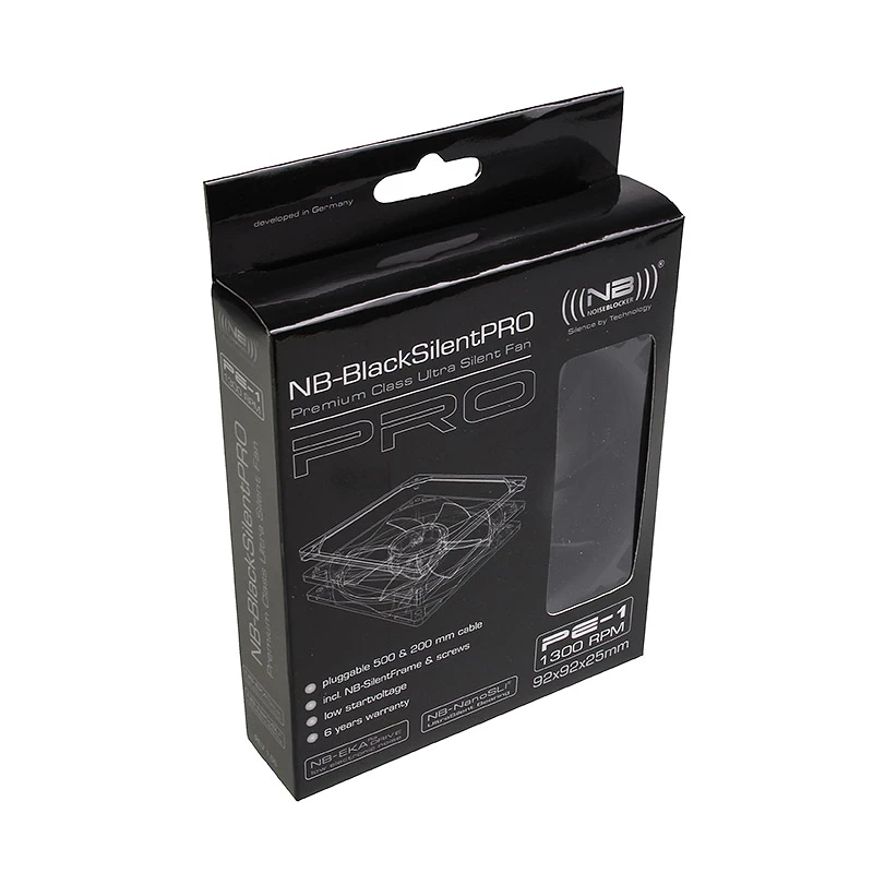 Noiseblocker BlackSilent Pro PE-1 92mm Wentylator do obudowy