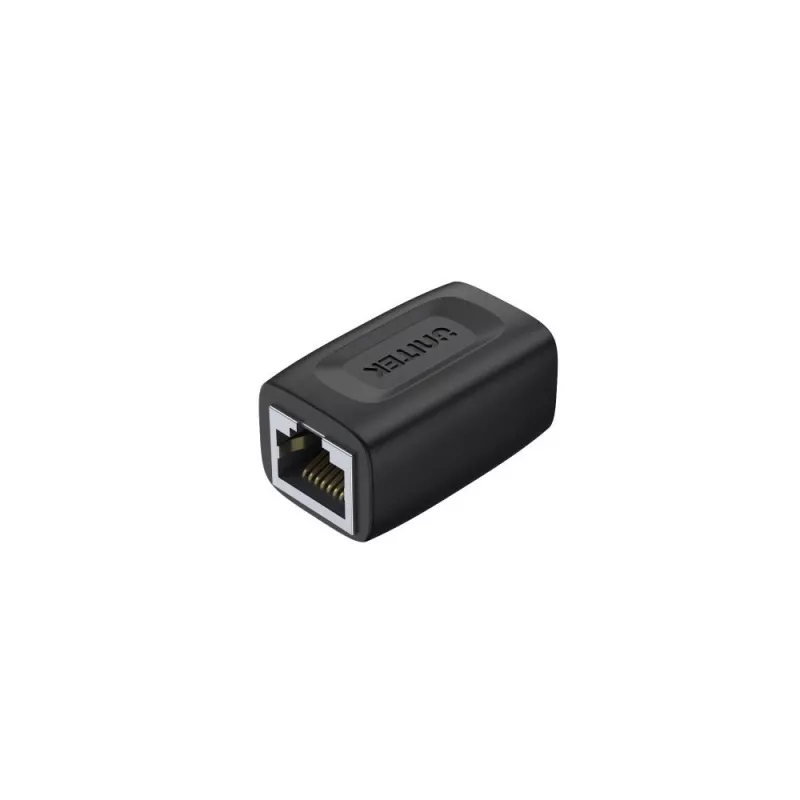 Łącznik kablowy Unitek A1026BK RJ-45 gniazdo-żeńskie Cat7 1 Gbit/s czarny