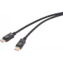 Renkforce DisplayPort Connection Cable Plug 2.00 m Czarny RF-6562820 8K UHD (RF-6562820)