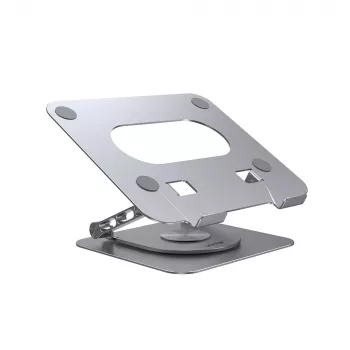 Podstawka pod laptopa Unitek OT180SL01 Aluminium dla ekranów 25,4–40,6 cm (10–16 cali), obrót 360°, pochylenie 0–180°