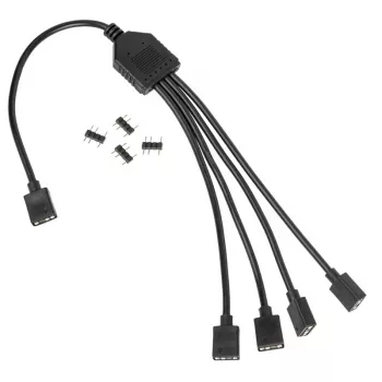 Kabel rozdzielający ARGB 1-do-4 Kolink PGW-AC-KOL-115 30 cm