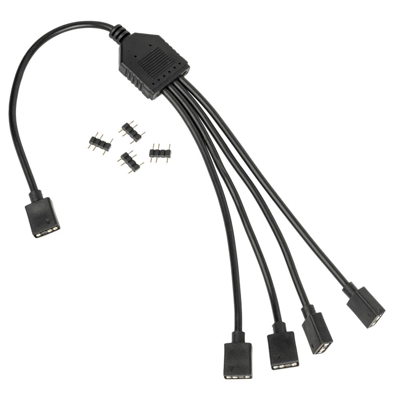 Kabel rozdzielający ARGB 1-do-4 Kolink PGW-AC-KOL-115 30 cm