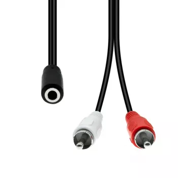 Kabel audio ProXtend M3F2XRCA-002 — 3-pin (Mini XLR) do 2×RCA, 1,5 m
