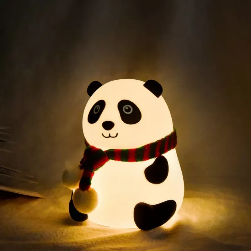Lampa stołowa Tellur Panda TLL441181 LED przenośny nocnik zasilany bateriami