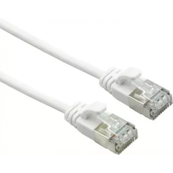 ROLINE 21151701 Kabel sieciowy biały 1 m Cat6a F/UTP (FTP) (21.15.1701)