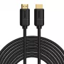 Przewód Baseus 2x HDMI 2.0 4K 30Hz, 3D, HDR, 18Gbps, 8m (czarny)