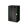 Digitus Unique DN-19 20-U-SW - szafka - szafka sieciowa - do montażu ściennego - czarna, RAL 9005 - 20U - 48,3 cm (19 inch)