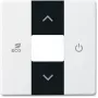 Busch-Jaeger 2CKA006220A0076 Cover Plate for Sensor Holder & -Socket Czarny - Biały (2CKA006220A0076)