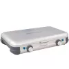 Przenośny grill kuchenka Campingaz 2213311 — 2-strefowy, 5,4 kg, 490×350 mm, czarny/szary/srebrny