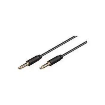 Kabel audio Microconnect IPOD012 1 m 3.5mm Czarny