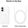 TELEFON KOMÓRKOWY IPHONE 16/128GB BIAŁY MYE93 APPLE