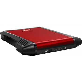 ADATA EX500 HDD/SSD enclosure Czarny, czerwony 2.5 inch