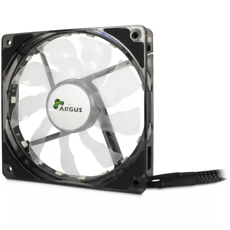 INTER-TECH Argus L-12025 Aura 120mm Wentylator obudowy ARGB