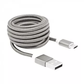 Sbox USB->Micro USB M/M 1.5m USB-10315W biały