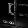 Uchwyt ścienny do TV/monitora MACLEAN MC-750N, max VESA 900x600, obciążenie 120 kg, biały, obsługuje 60–120 cali