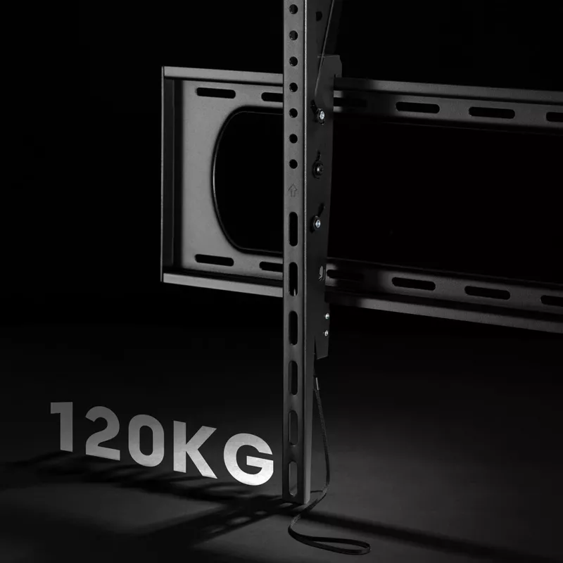 Uchwyt ścienny do TV/monitora MACLEAN MC-750N, max VESA 900x600, obciążenie 120 kg, biały, obsługuje 60–120 cali