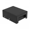 Patch Panel DeLOCK Keystone 4 Port Czarny