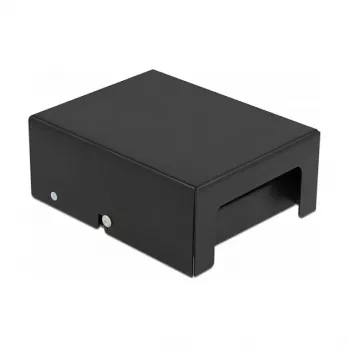 Patch Panel DeLOCK Keystone 4 Port Czarny