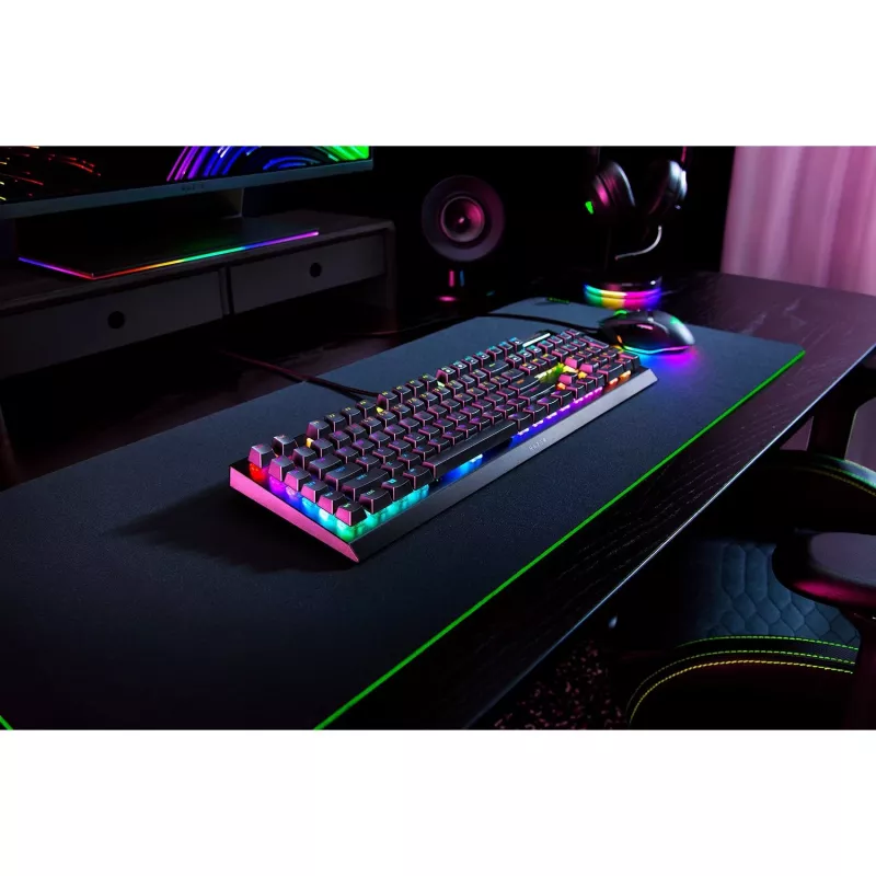 Razer CzarnyWidow V4 X Klawiatura Gaming USB QWERTZ Niemiecki Czarny