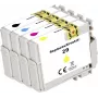 Renkforce Zestaw tuszów zamiennych do Epson T2986 (C13T298640) kompatybilny czarny, cyjan, magenta, żółty RF-5705460 (RF-5705460)