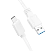 Kabel USB LogiLink CU0174 USB 3.2 Gen 1 1m USB A USB C Biały
