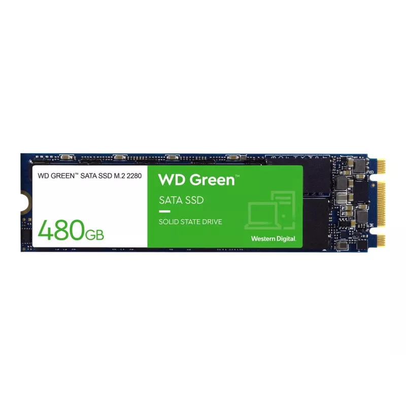 WD Green SSD 480 GB M.2 2280 SATA, WDS480G2G0B