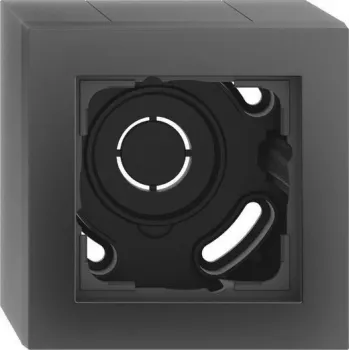 Gira AP-Enclosure 1f Frame Czarny m 106109 (106109)