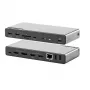 ALOGIC DV4 - stacja dokująca - do laptopa - USB-C / USB-A - 3 x HDMI, DP - 1GbE (DUCDV4)