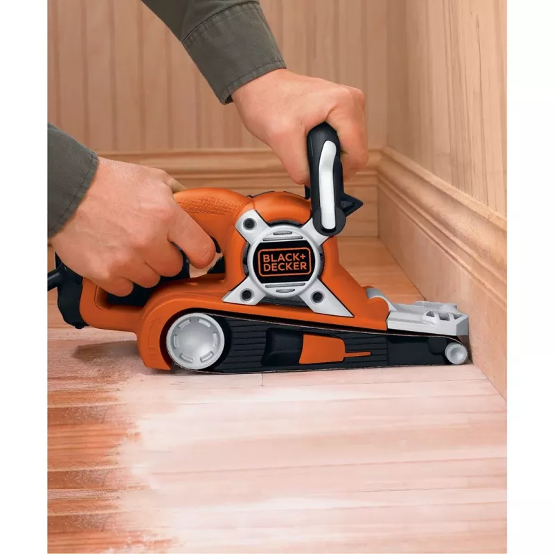 Szlifierka taśmowa Black & Decker KA88 Pomarańczowa
