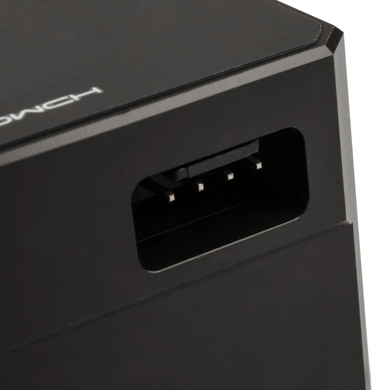 Przepływomierz Barrow FBFT08 B — Wyświetlacz OLED, czarny