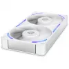 Wentylator do obudowy komputera NZXT F240X 120 mm biały, 1 szt., 240×120×30 mm